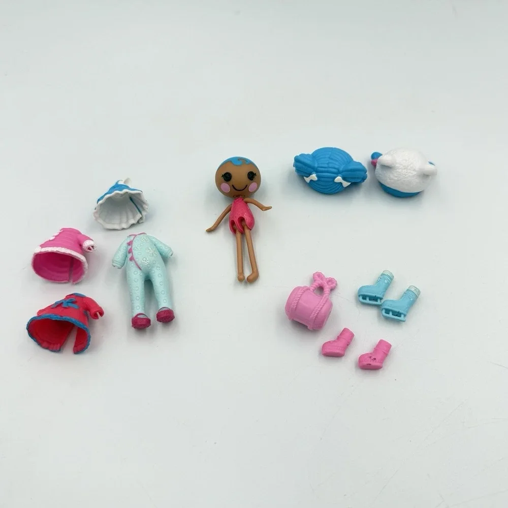 Mini Lalaloopsy MITTENS FLUFF N STUFF STYLE N SWAP Doll Retired RARE Complete‎